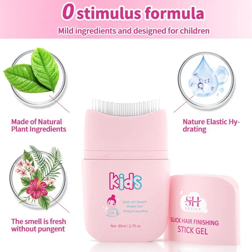 

Hair Wax Gel Cream For children Hair Wax Stick Gel Cream Non-Greasy Style Hair Wax Cream For girls Boys Broken Hair Artifac D2S0