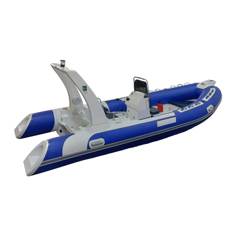 FREESUN رائجة البيع عالية الجودة 480 سنتيمتر نفخ الألياف الزجاجية الضلع قارب قوارب الألومنيوم القابلة للنفخ