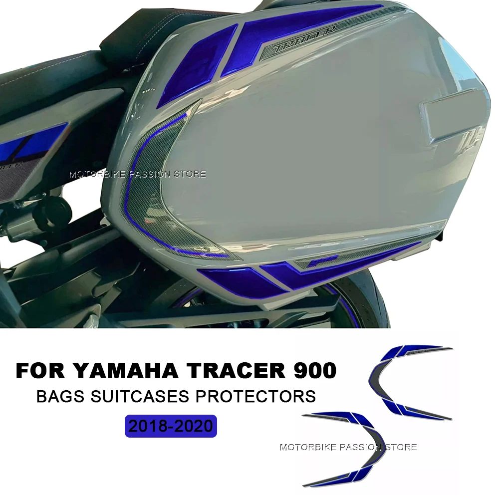 For yamaha Tracer 900 TRACER 900 Sticker Motorcycle Accessories Bags Suitcase Protective Sticker 3D Epoxy Resin Sticker2018-2020