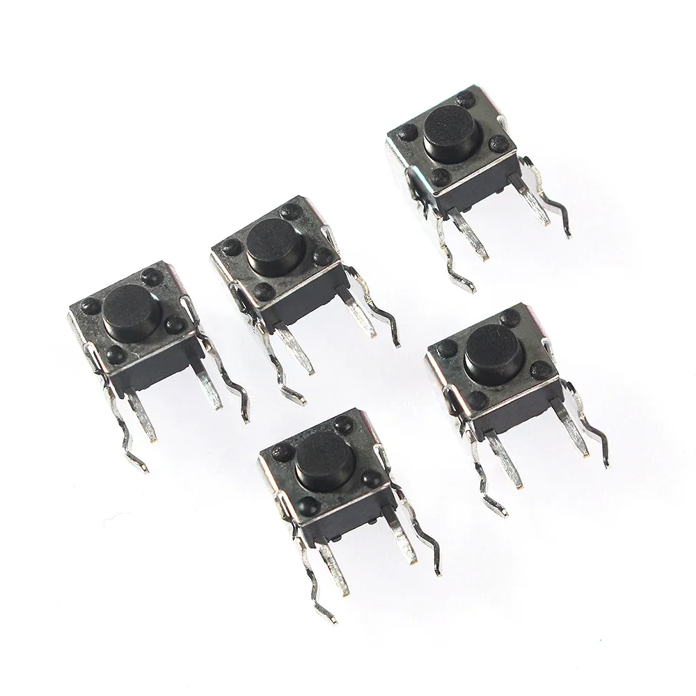 25/140PCS SMD Tactile Push Button Kit: 14/25 Values DIP Micro Switches for DIY Electronics