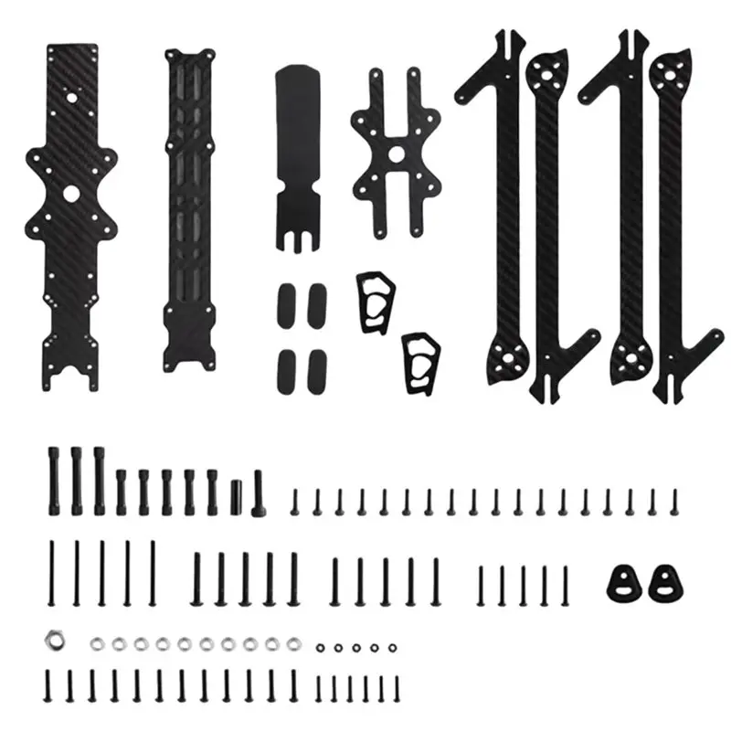 

Комплект рамы из углеродного волокна Super Long Range HD True-X, 10-дюймовая колесная база XL10 V6 420 мм с рычагом 8 мм для DJI O3 VISTA FPV Part