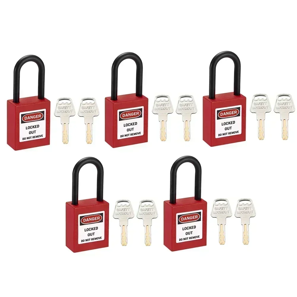 

Harsh Working Conditions Anti-Rust Padlock Extreme Temperature Performance High Strength Nylon Non-Slip Texture Design
