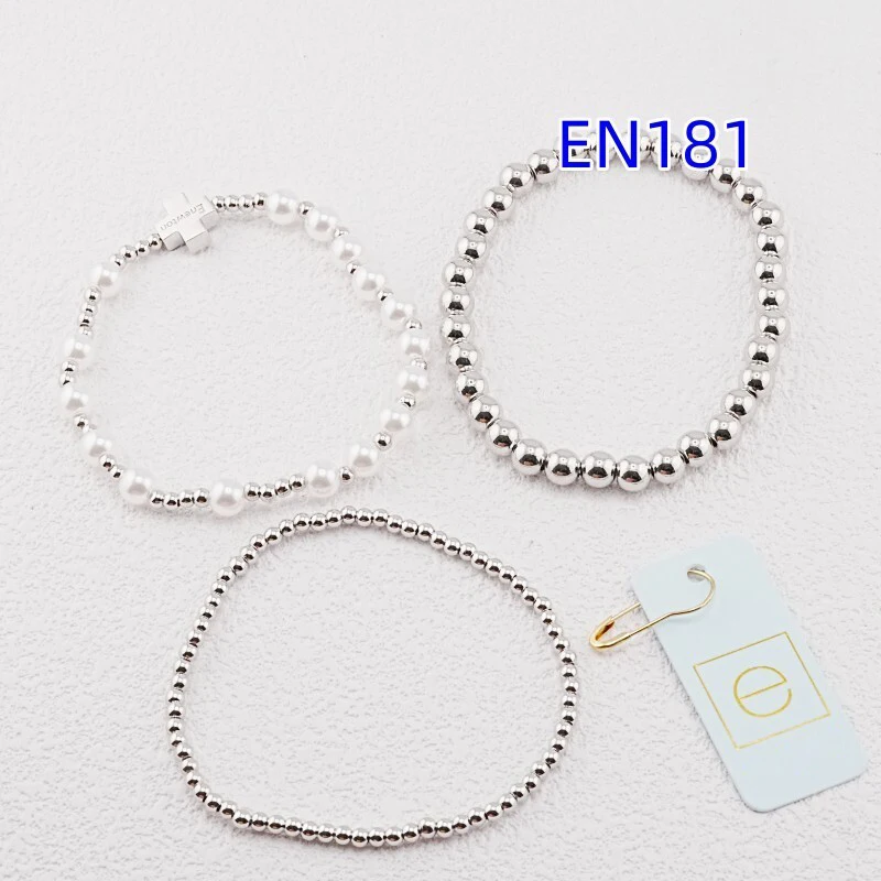 

VKVVA Fashion Jewelry Sliver-plated cross Plated Beaded Bracelet Set 3pcs for Women Birthday Gifts, Unique Gift