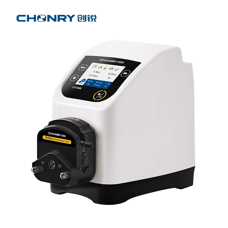 CHONRY CF1000 precision peristaltic dosing pump liquid transfer peristaltic pump lab peristaltic pump