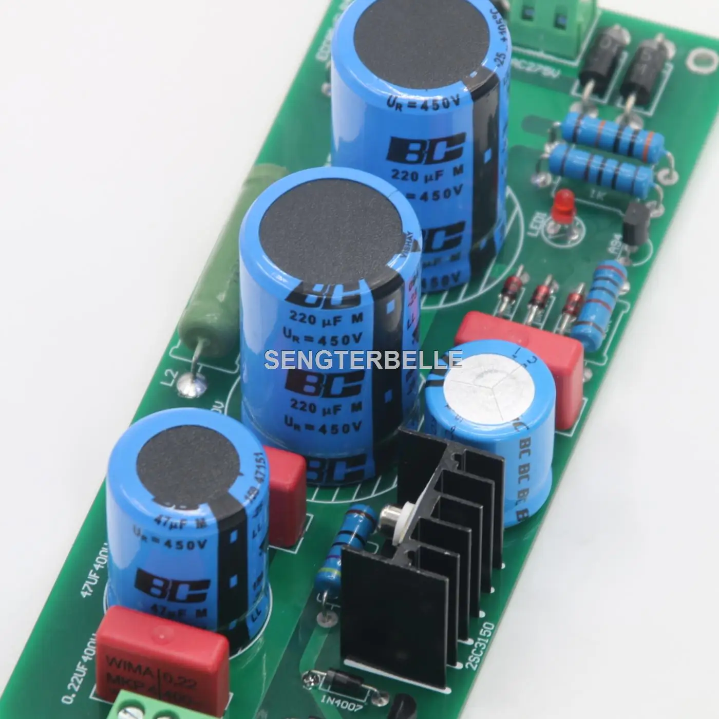 HiFi Regular Power Supply Board Kit Dual High Voltage DC350V 300V 200V For Tube Amplifier /Preamp