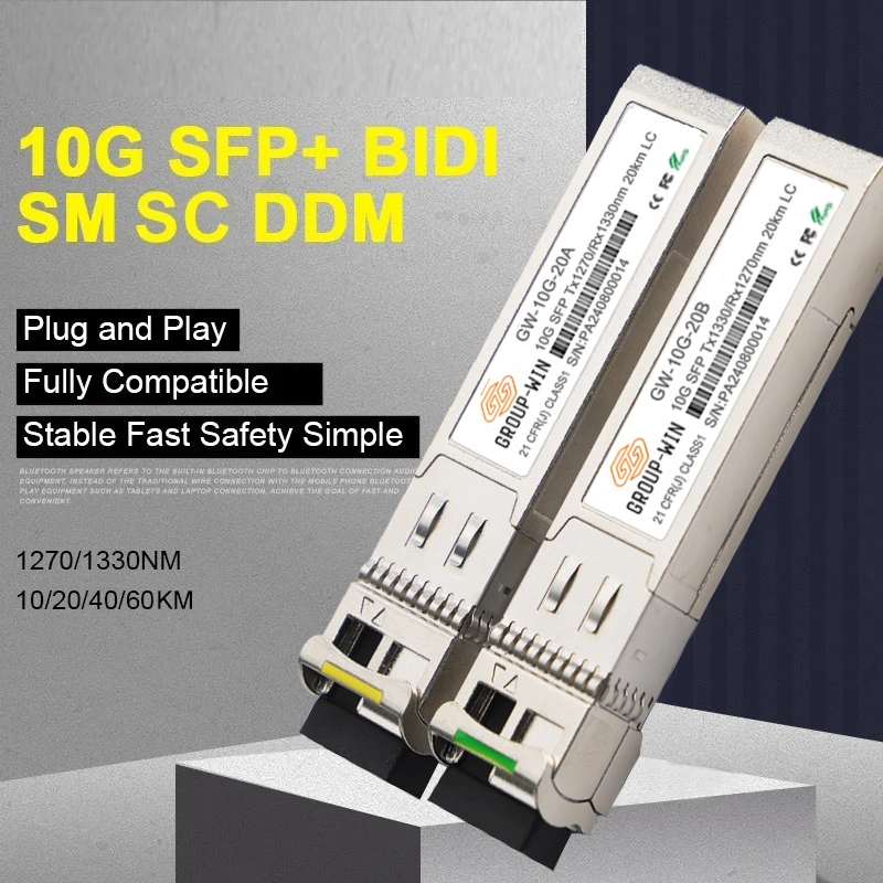 10G Bidi Sm Lc Wdm …