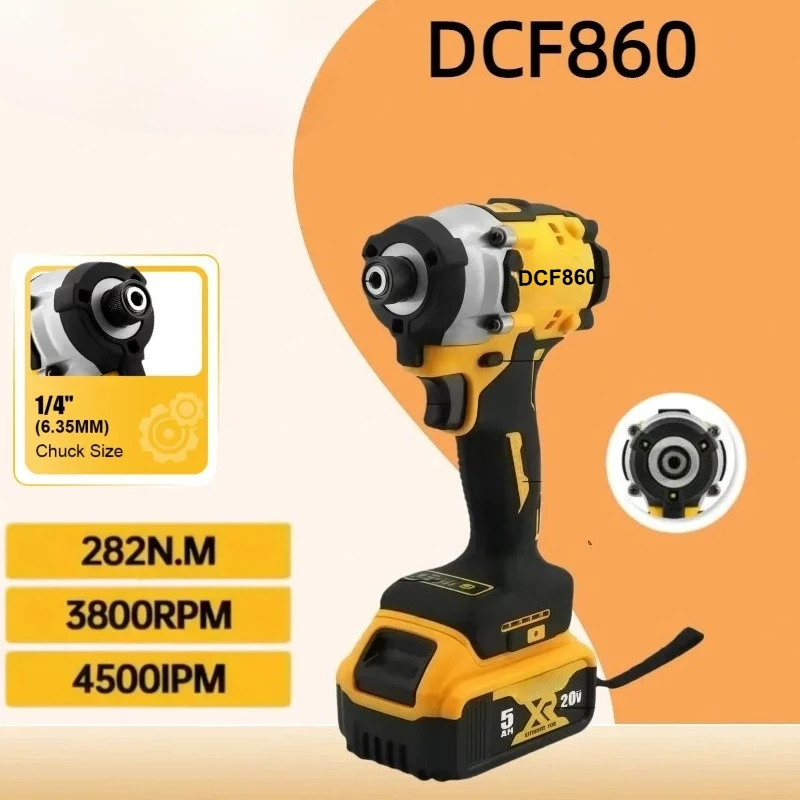 dcf860-cordless-compact-drill-brushless-electric-drill-screwdriver-rechargeable-power-tool-upgraded-for-dewalt-20v-battery