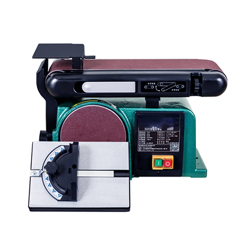 

H4600 Multifunctional Belt Sander Woodworking Household Desktop Electric Small Metal Grinder