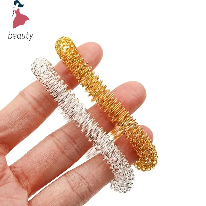 

Wrists Relaxation Massager Wrist Massage Ring Hand Acupuncture Bracelet Metal Massage Ring for Men Women Health Care Tool