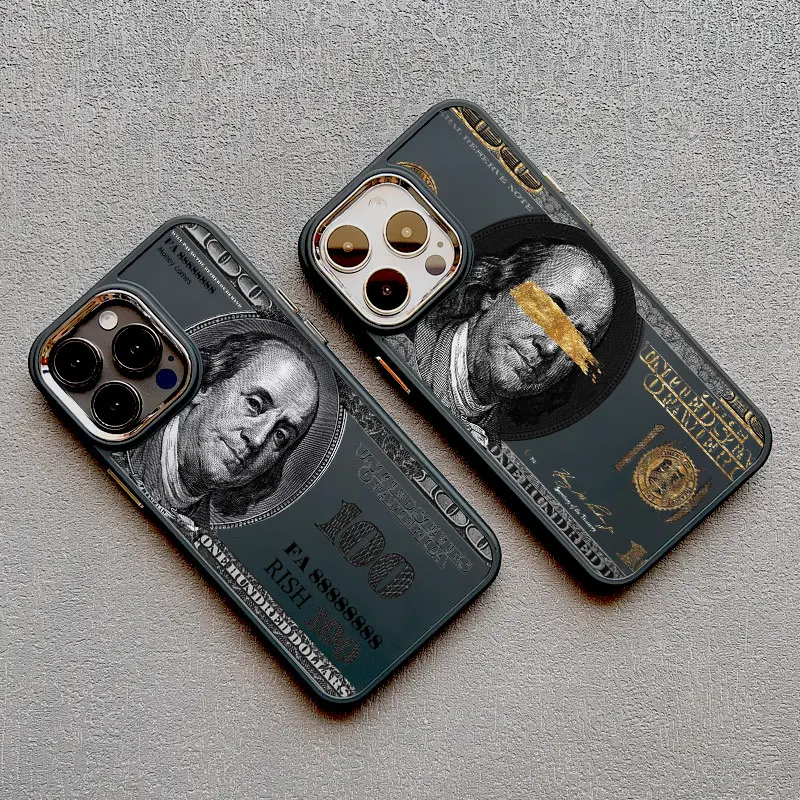 

USD Dollar Popular Design Silicone Phone Case for iPhone 15 16 Pro Max Plus 11 14 13 12 Pro Max XR XS X 7 8 SE2 Back Cover Funda