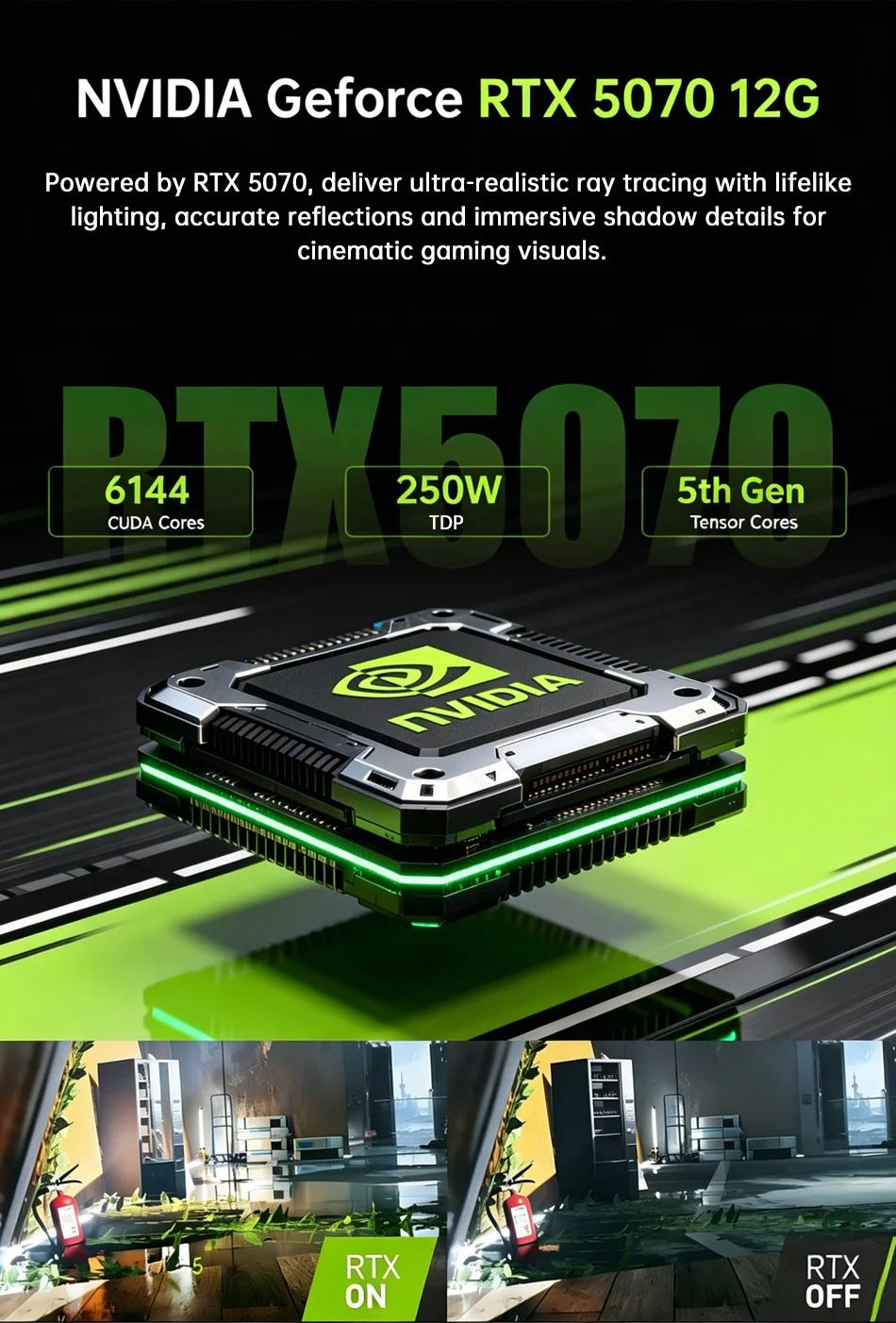 MSECORE Liquid Cooling Gaming PC AMD Ryzen 9 9950X3D RTX5070 Discrete Graphics DDR5 Dual M.2 NVMe SSD WiFi6E BT5.3 2.5G LAN 8K