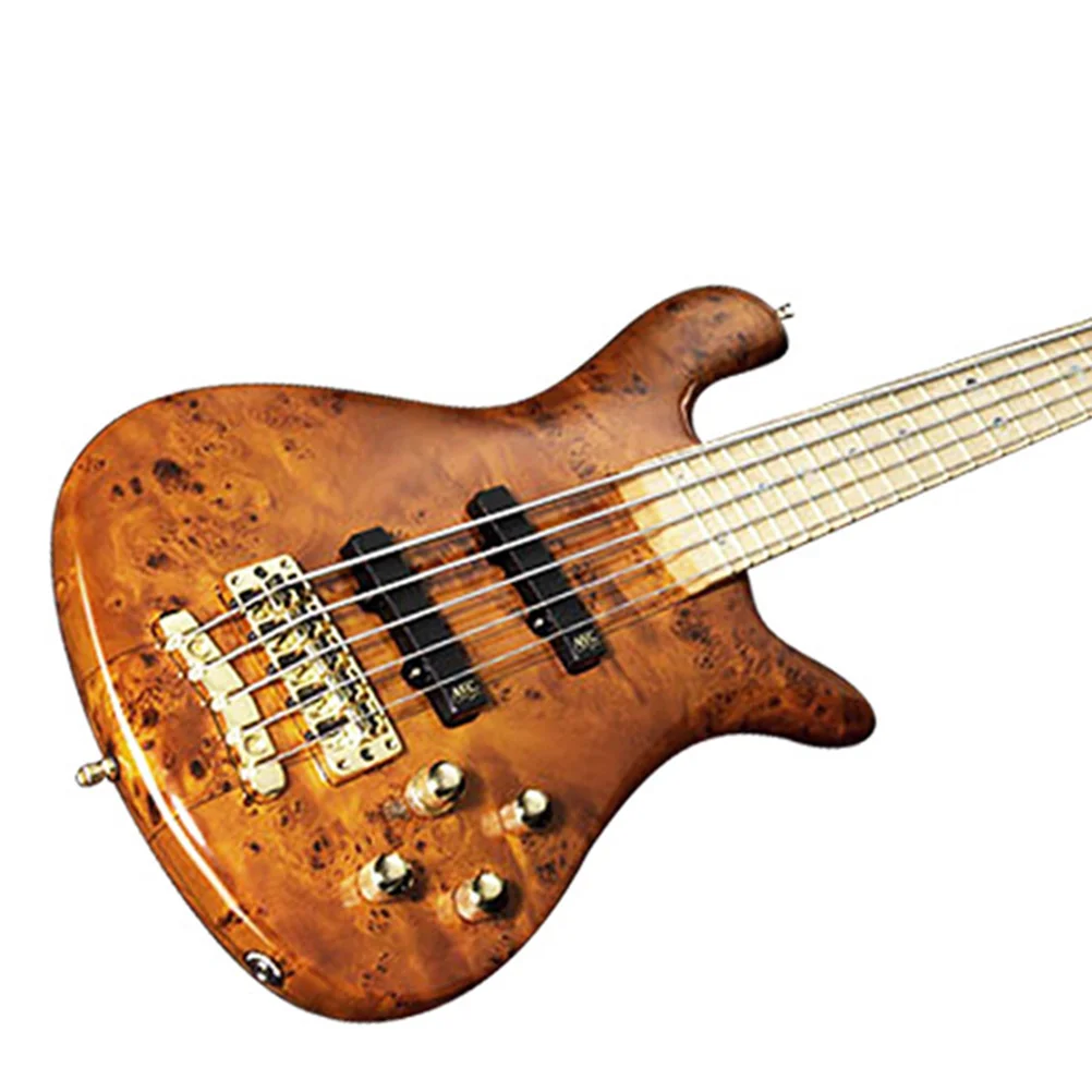 

1Pack 5-String Electric Bass Strings Nickel Alloy Wrapped Durable Practical Gift for Family Friends Bass String