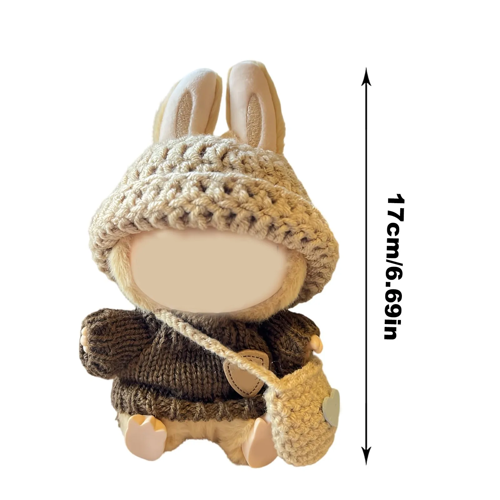 17 センチメートルラブブ人形服衣装アクセサリー韓国 Kpop Exo ラブブアイドル V1 V2 スカートセーター服ギフト