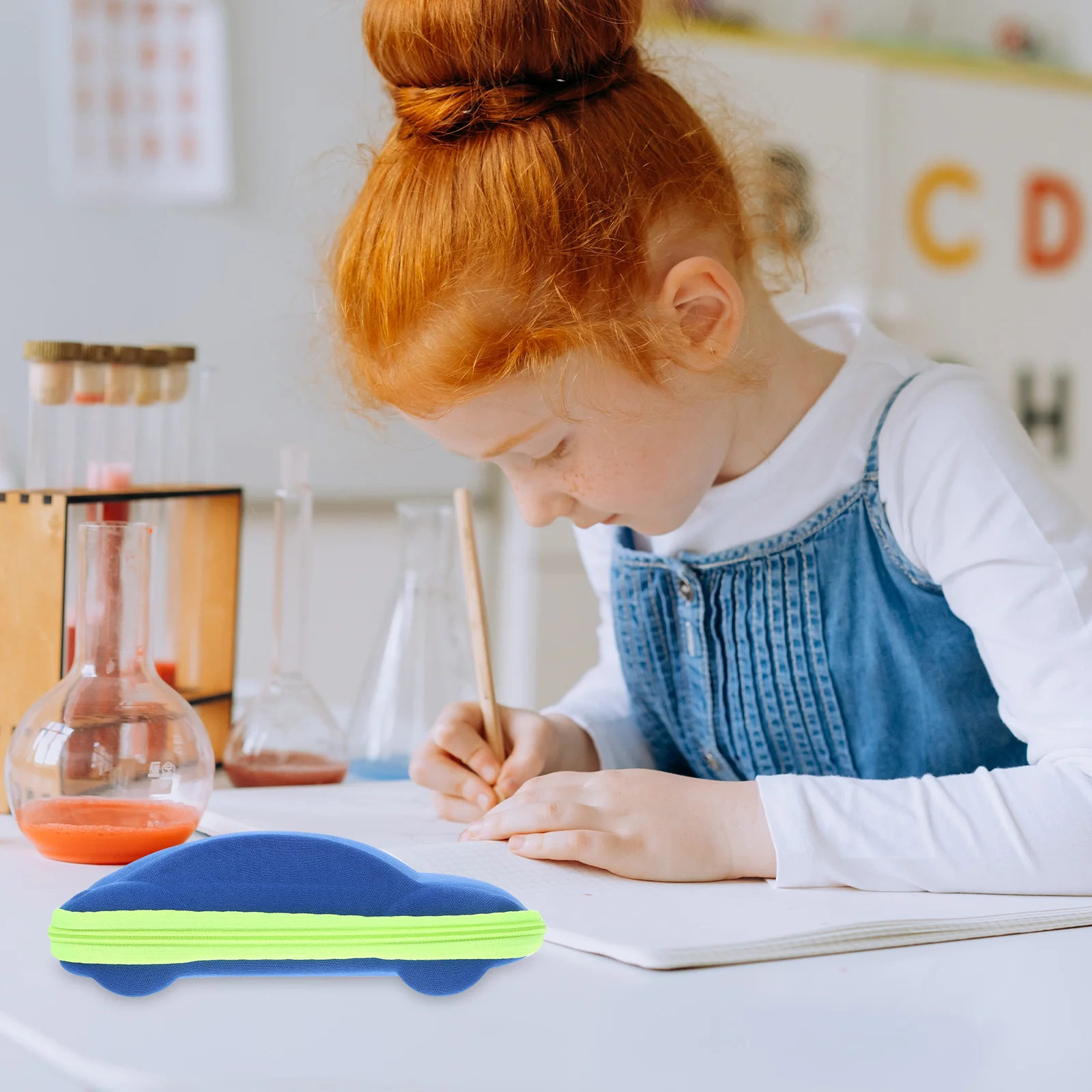 

3Pcs Eyeglasses Box Glasses Case Superfine Fiber Zipper Portable Durable Storage for Sunglasses Eyewear Holder Glasses