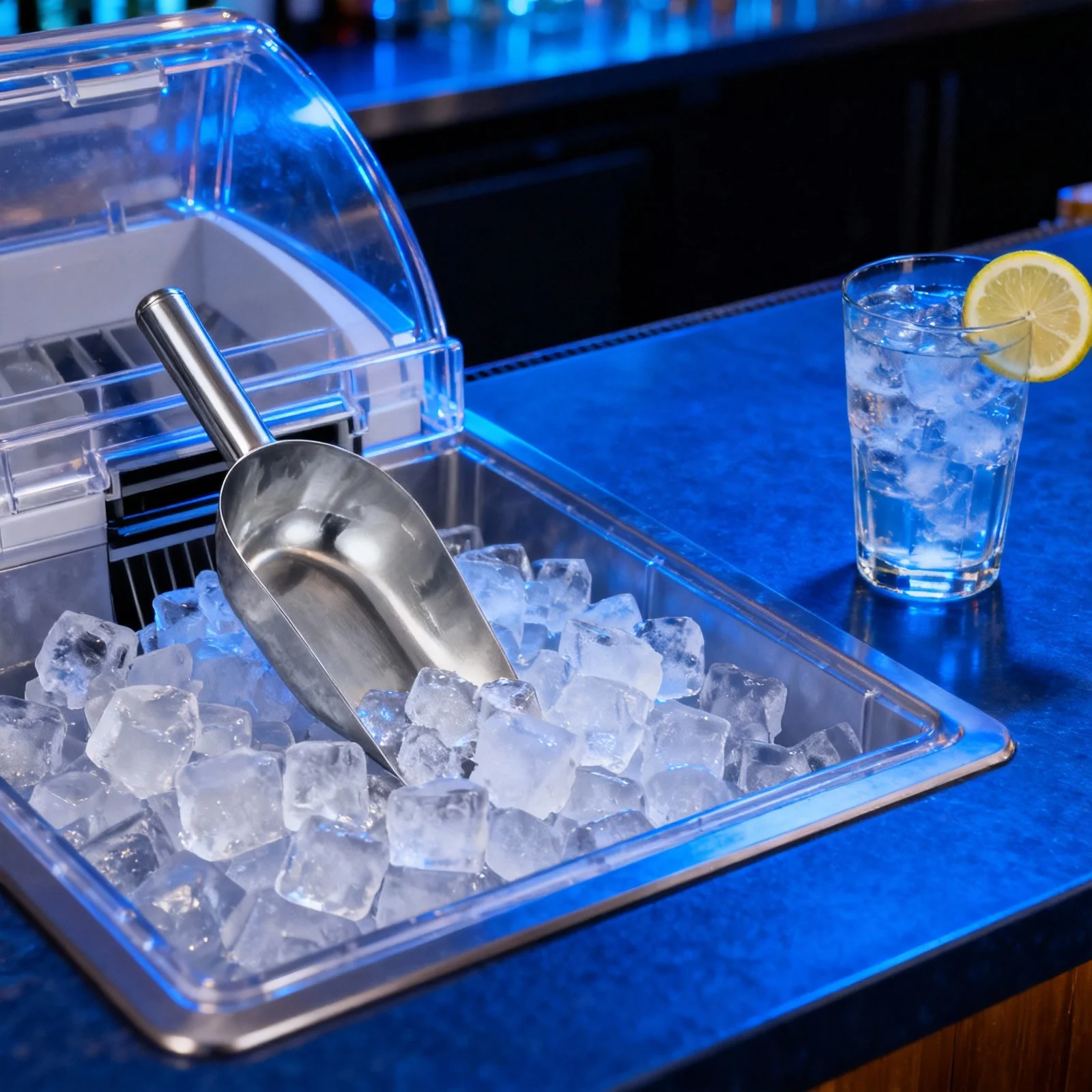 

Stainless Steel Ice Scoop Multipurpose Food Shovel Flour Rice Grain Scoop for Kitchen Bar Restaurant Use