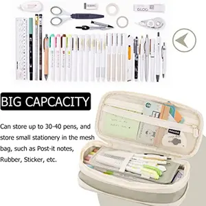 Kawaii Pencil Cases Big Capacity Bag, Box Holder Scholarship, Office, Student Organizing Station 8 Main Sales School Case Girl - №3