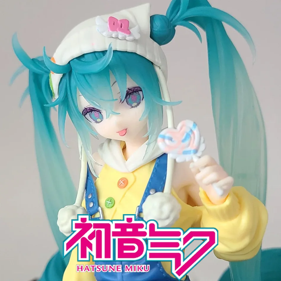 

2 Styles Hatsune Miku Anime Figure Lollipop Hatsune Miku Action Figures Kawaii Girl Collection Model Toys