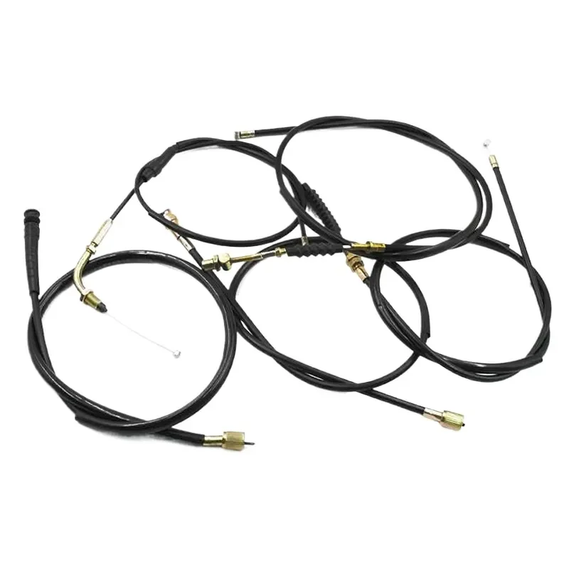 High Quality Brake Clutch Throttle Cable Compatible with QJMOTOR CG125 ZJ125 Qianjiang General Speed Line Accelerator Wire