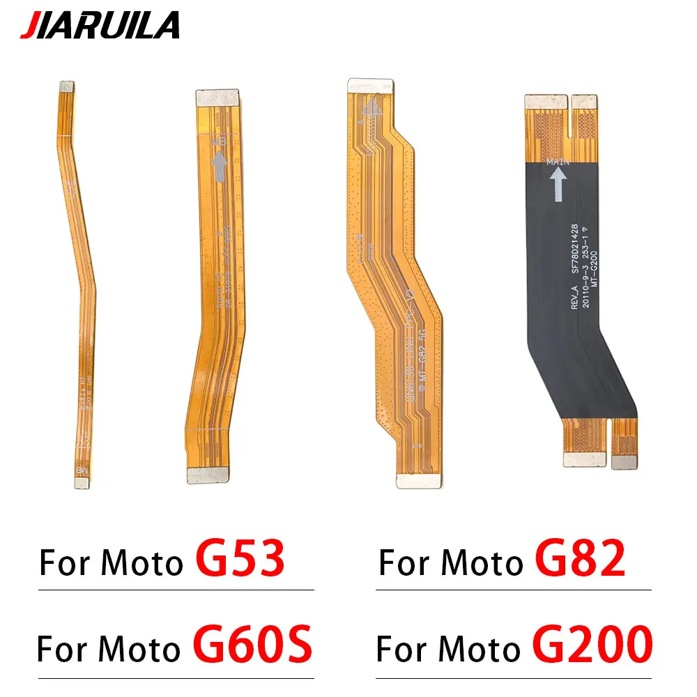 10pcs Main board Motherboard Connector LCD Display Flex Cable For Moto G53 G60S G82 G200 G40 Fusion / Edge 20 Lite / Edge 30 Neo