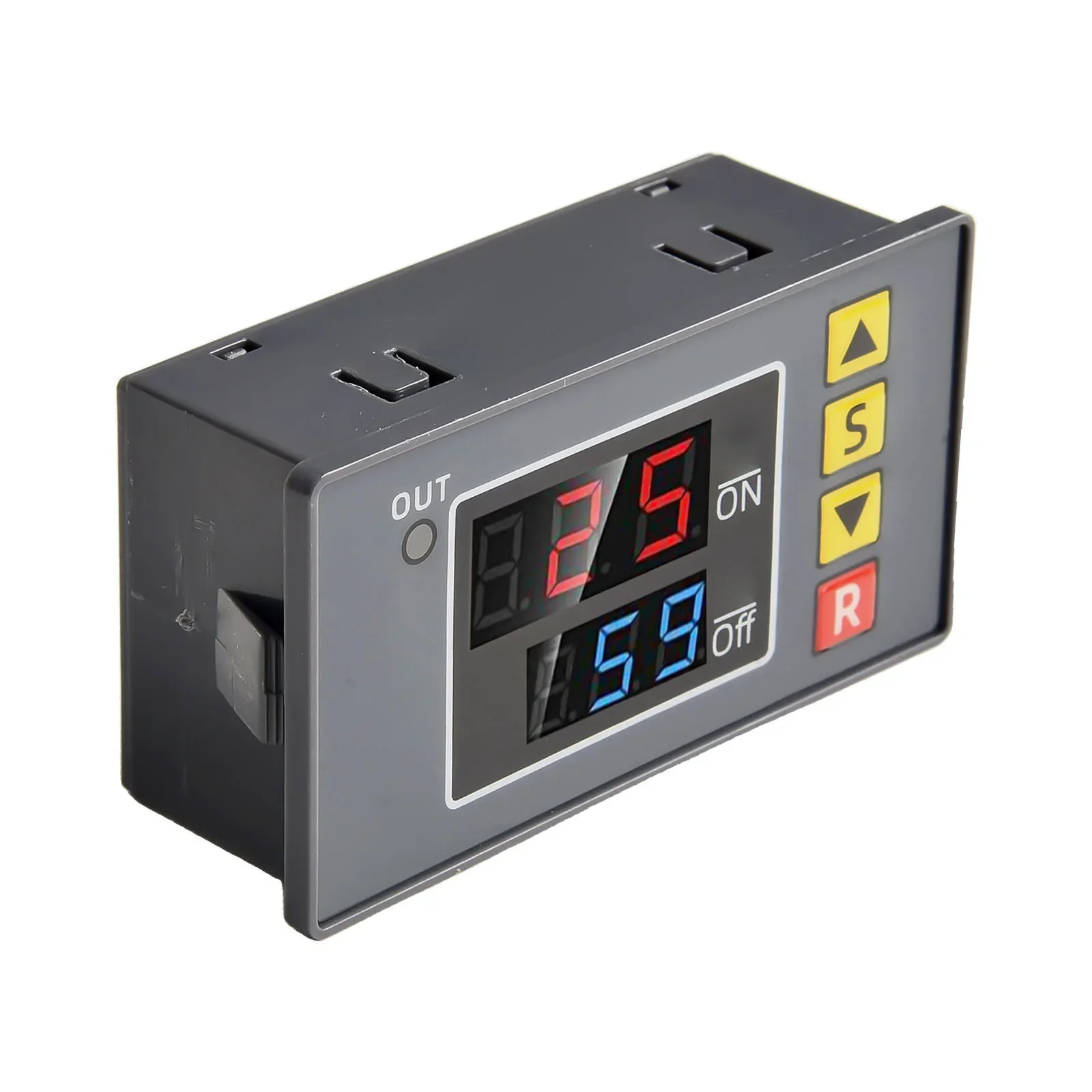 Home Switch Module 1500W 20A Timer Water Pump 10A Wide Cycle DC 12V Delay Digital Engine Light ON-Off On-board