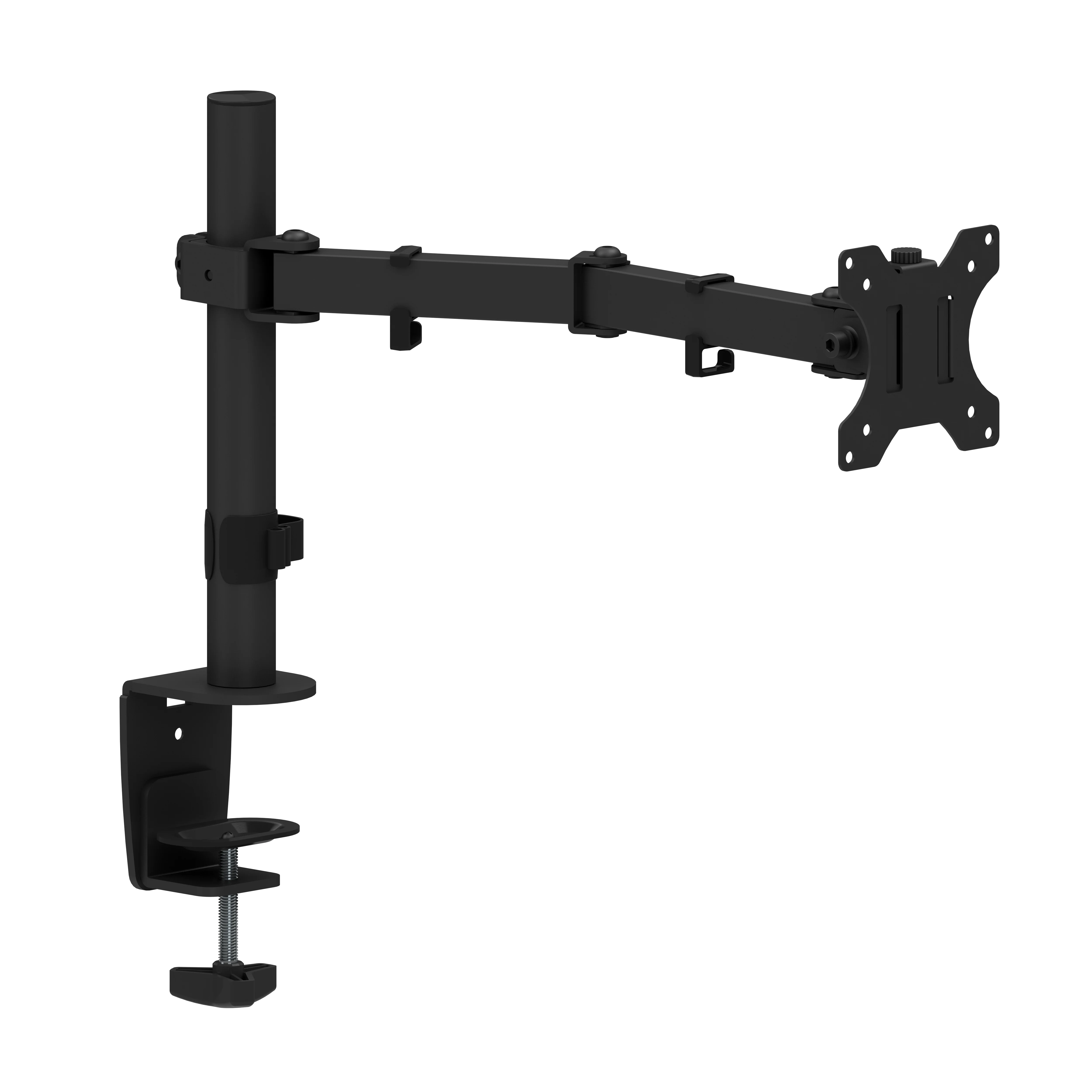 AM3-21 Wholesale Economic Full Steel Pole Desktop Arm Without Gas Spring Bracket