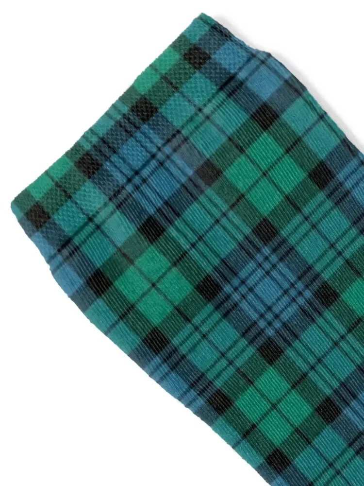 Campbell Tartan Clothing Ancient Cute Green and Blue Tartan Socks heated sports and leisure moving stockings Socks Women Men's