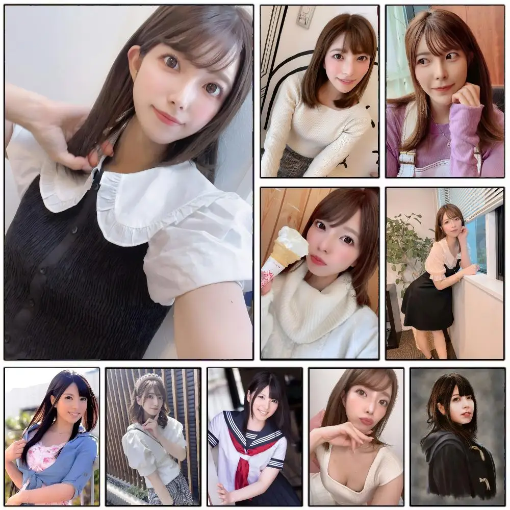 Adult Actress A-Ai Uehara Poster Wall Art Print Decorative Mural Home Decor Gift Unframed