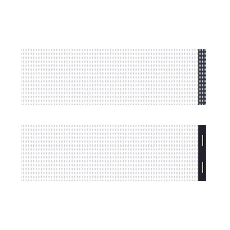

Crystal film transparent screen, jewelry store, clothing store, glass window screen flexible