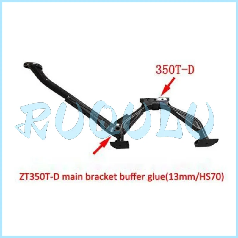 

Zt350t-d Main Bracket After-sales Assembly (with Buffer Glue) 4026400-062000 For Zontes