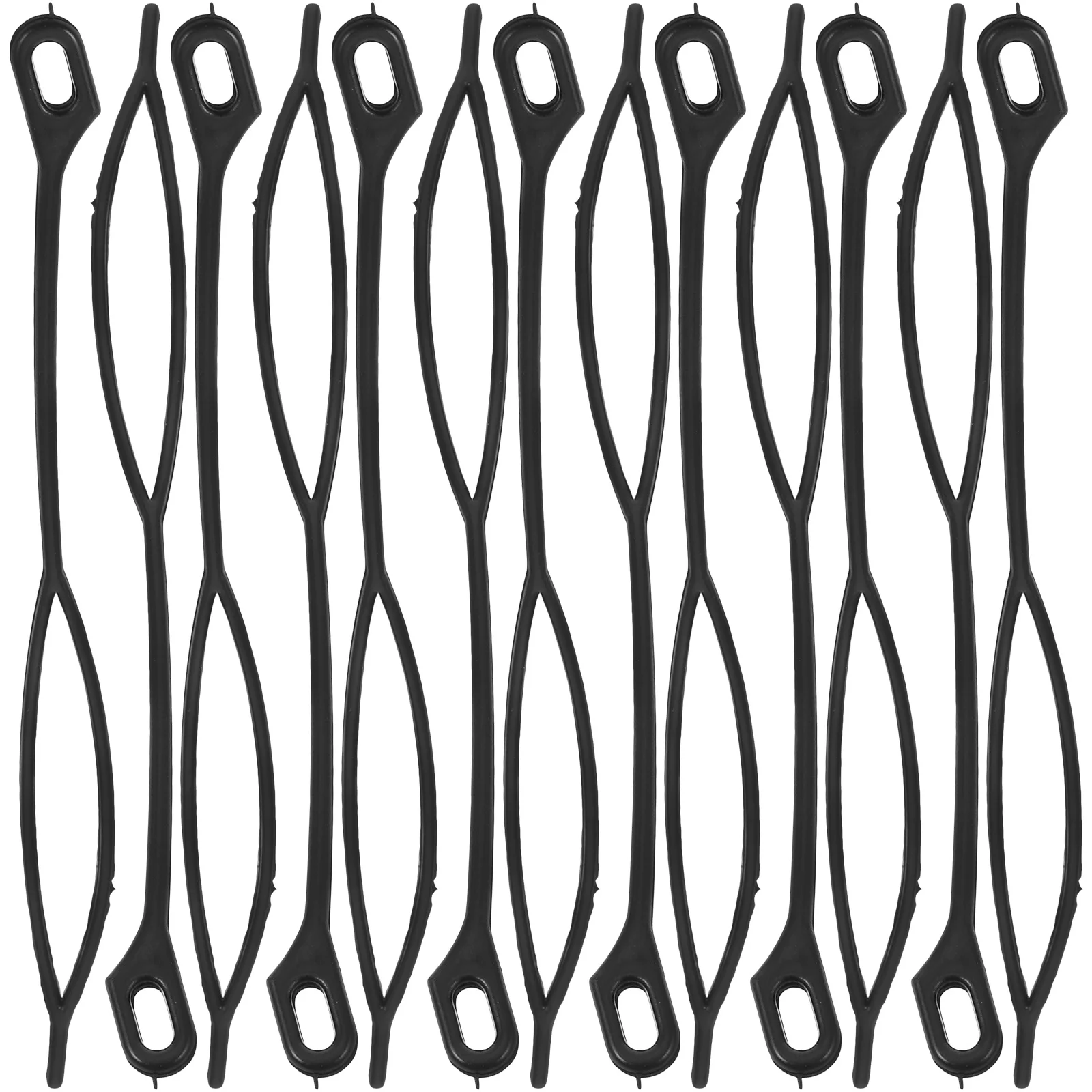 

30Pcs Ergonomic Crochet Hooks Tunisian Set Hair Weaving Tools Sturdy Plastic Needles for Salon Use Ergonomic Crochet Hooks