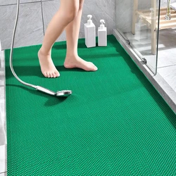 Bathroom Anti Skid Mat New Honeycomb Thickened Hollow Waterproof Mat Kitchen Bathroom Mat Bathroom Accessories Set