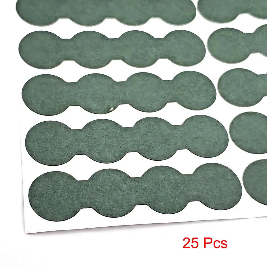 25-100 stuks 18650 21700 26650 32650 Isolatie Pakking Li-ion Batterij Cel Gerst Zelfklevend Papier Isoleren Tool Lijm Elektroden