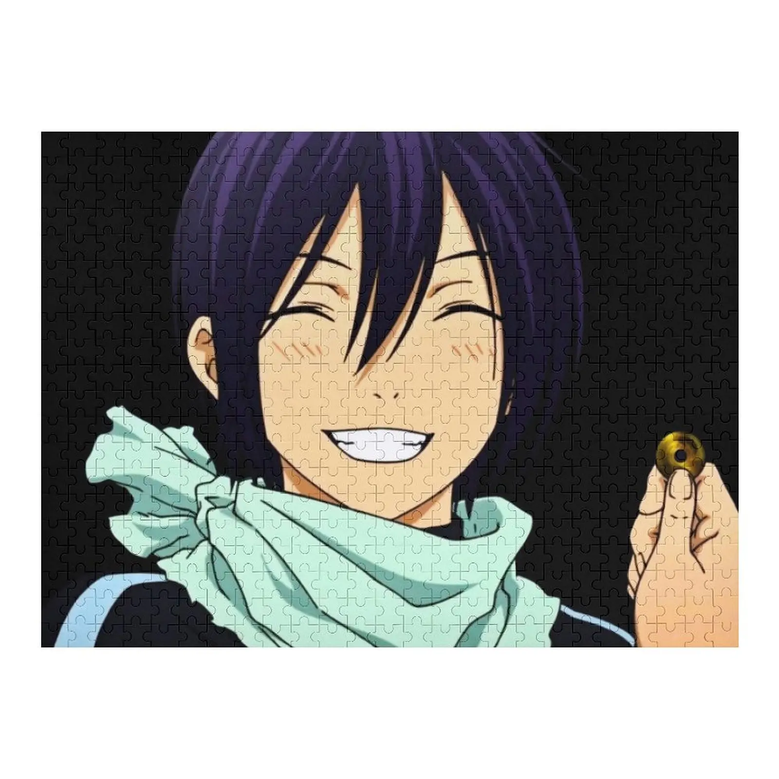 

Noragami | Smiling Yato Jigsaw Puzzle Custom Wood Personalized Gift Married Puzzle