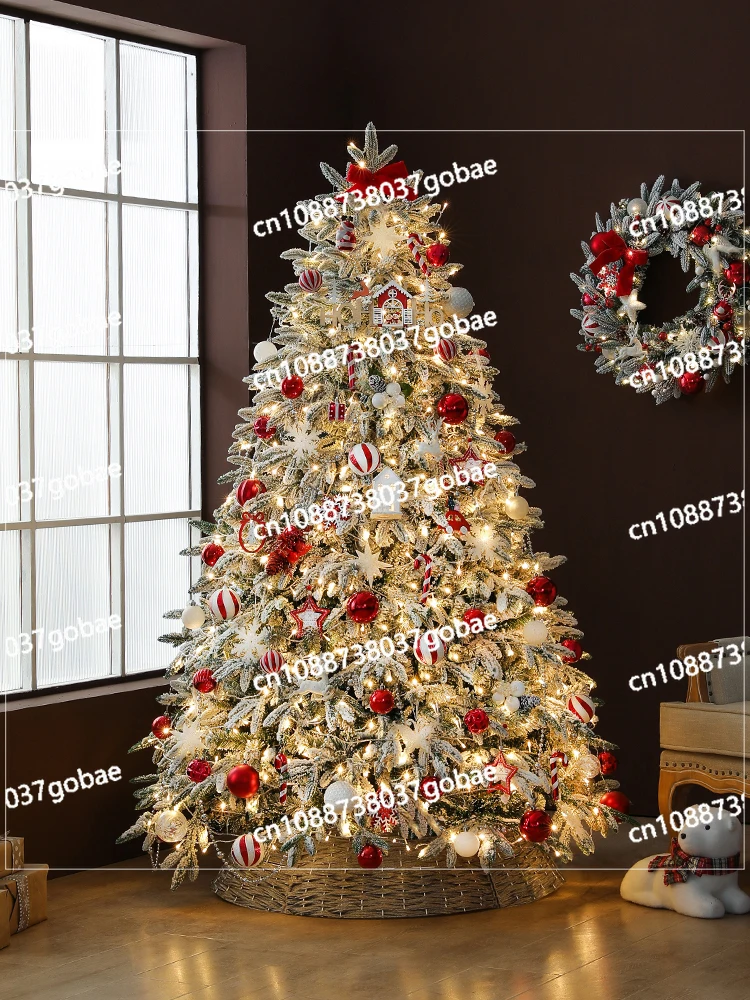 Gangheng Luxury Large Christmas Tree Home 1.5/1 Meters Nordic Ins Christmas Decorations Scene Arrangement