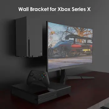 壁掛式支架收納架防塵可攜式裝飾,適用於 Xbox Series X 主機垂直支架 10 最佳銷售 Xbox Series X 支架 - №5