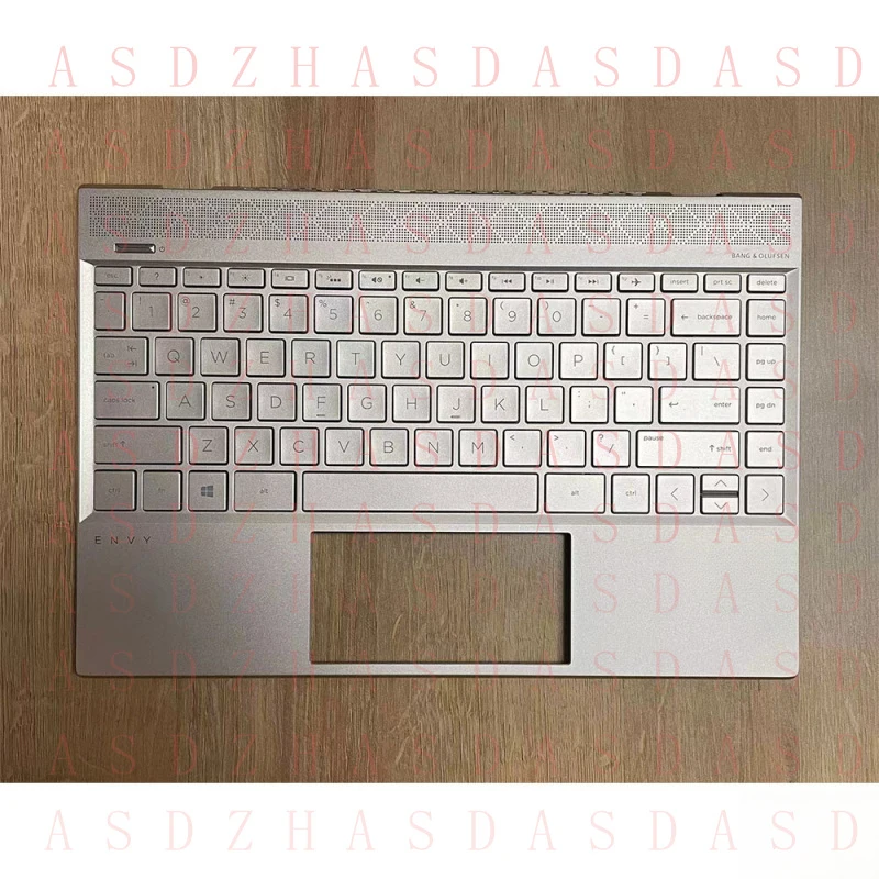 Z  C Shell Palmrest W/ Keyboard Silver/ Gold For HP ENVY 13 13-AH TPN-W136