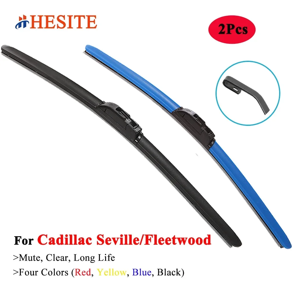 

HESITE Colorful Car Windshield Wiper Blade For Cadillac Seville Sedan 4.6 1998 1999 2000 2001 2002 2003 2004 Fleetwood 1993 1997