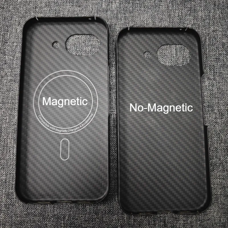 Etui z włókna węglowego do Google Pixel 10A, magnetyczne etui, osłona z włókna aramidowego, ultracienka ochronna obudowa na telefon komórkowy, akcesorium. — zdjęcie produktu 2