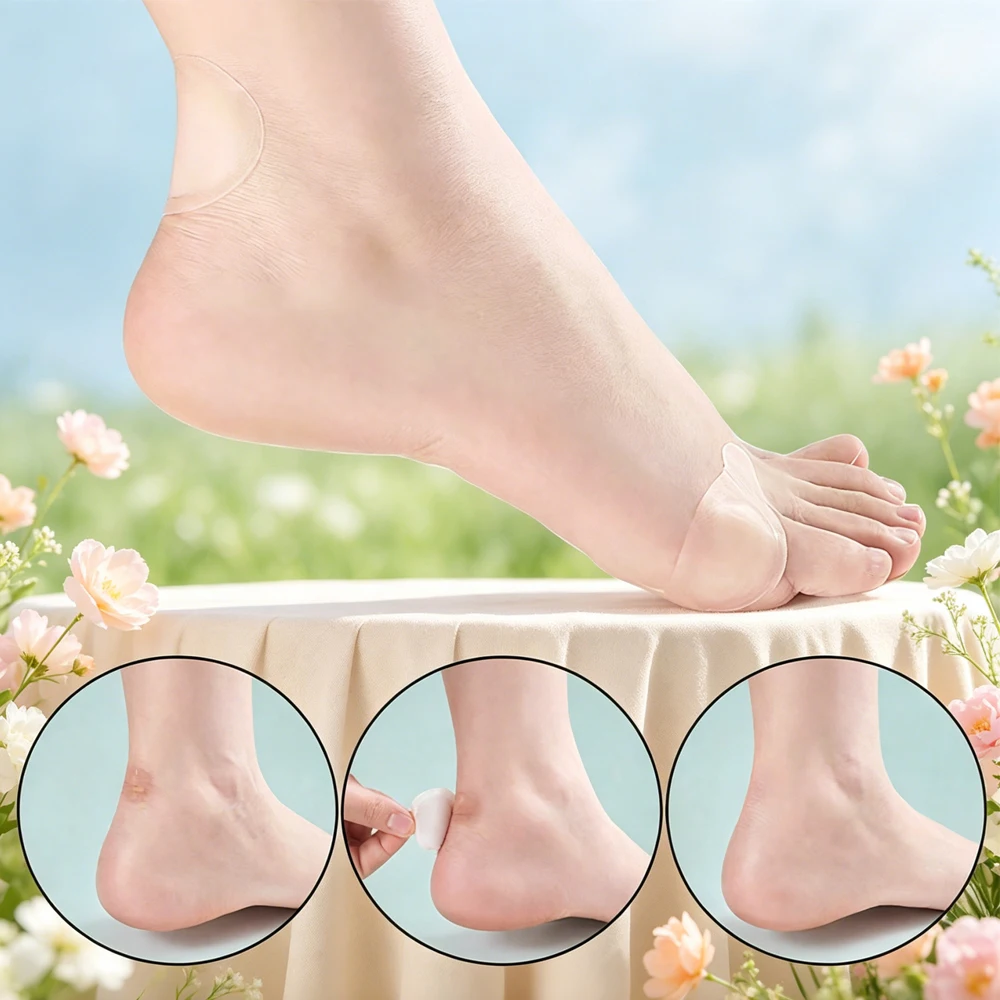 

20-100PCS Shoes Stickers Soft Hydrocolloid Pads Relief Pain Blisters Bunions Corns Calluses Friction Pressure Heel Pain Patch