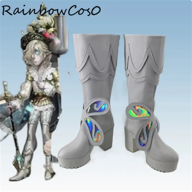 Andrew Kreiss Grave Keeper identité Cosplay chaussures bottes jeu Anime Halloween noël RainbowCos0 W4530