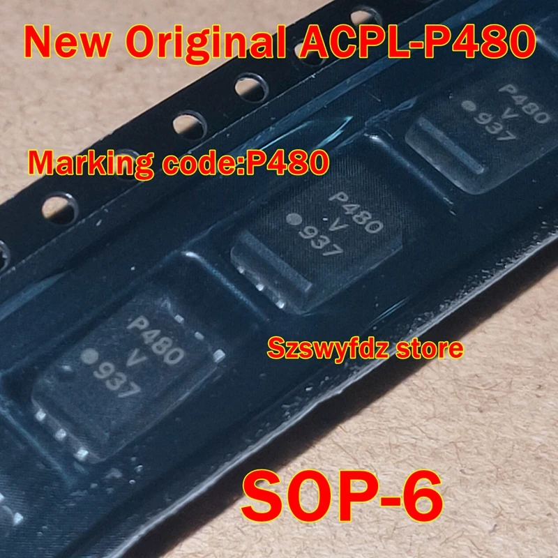 

1pcs to 100pcs New Original ACPL-P480 SOP-6 Marking code:P480 Optocoupler