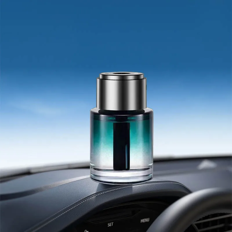 Smart Car Air Freshener with Star Light Auto On Off Aroma Diffuser, 3 Adjustable Mist Modes Rechargeable  Carro Car Diffuser