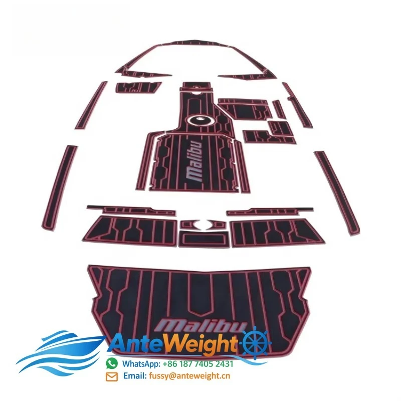 9mm 3 Layer for 2022 Malibu 21LX Marine EVA Foam Boat Flooring