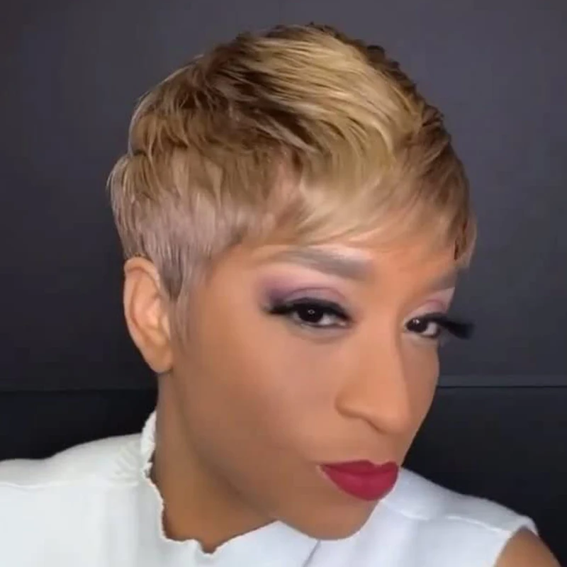 

Короткие синтетические парики, короткий коричневый парик, многослойные волнистые волосы, парик для женщин, жаропрочные прически для женщин, стрижки