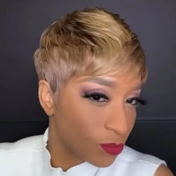 Short Synthetic Wigs Short Brown Wig Layered Wavy Hair Wig For Women Hair Wig Heat Reistant Hairstyles for Women Haircuts