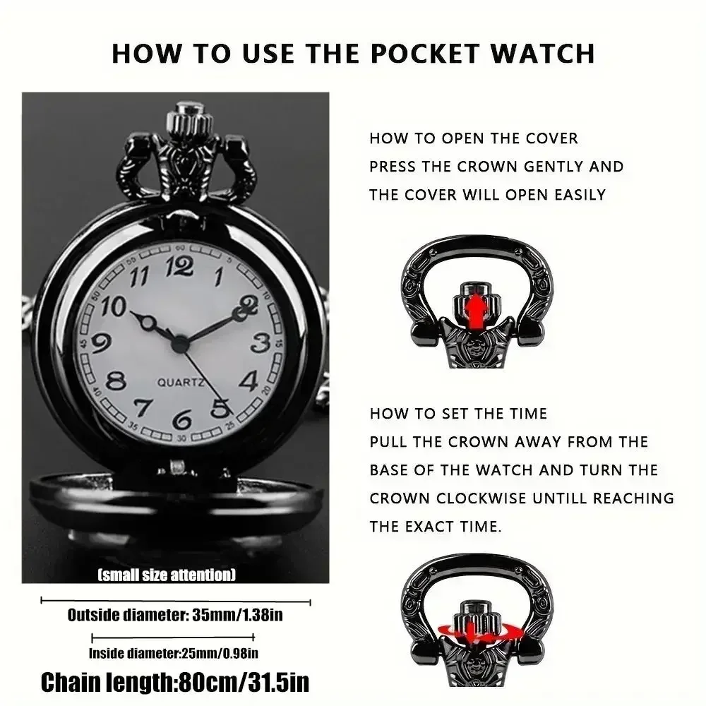 Classic Route 66 America Highway Motorcycle Pocket Watch Vintage Steampunk Style Quartz Pocket Watch with Chain Necklace