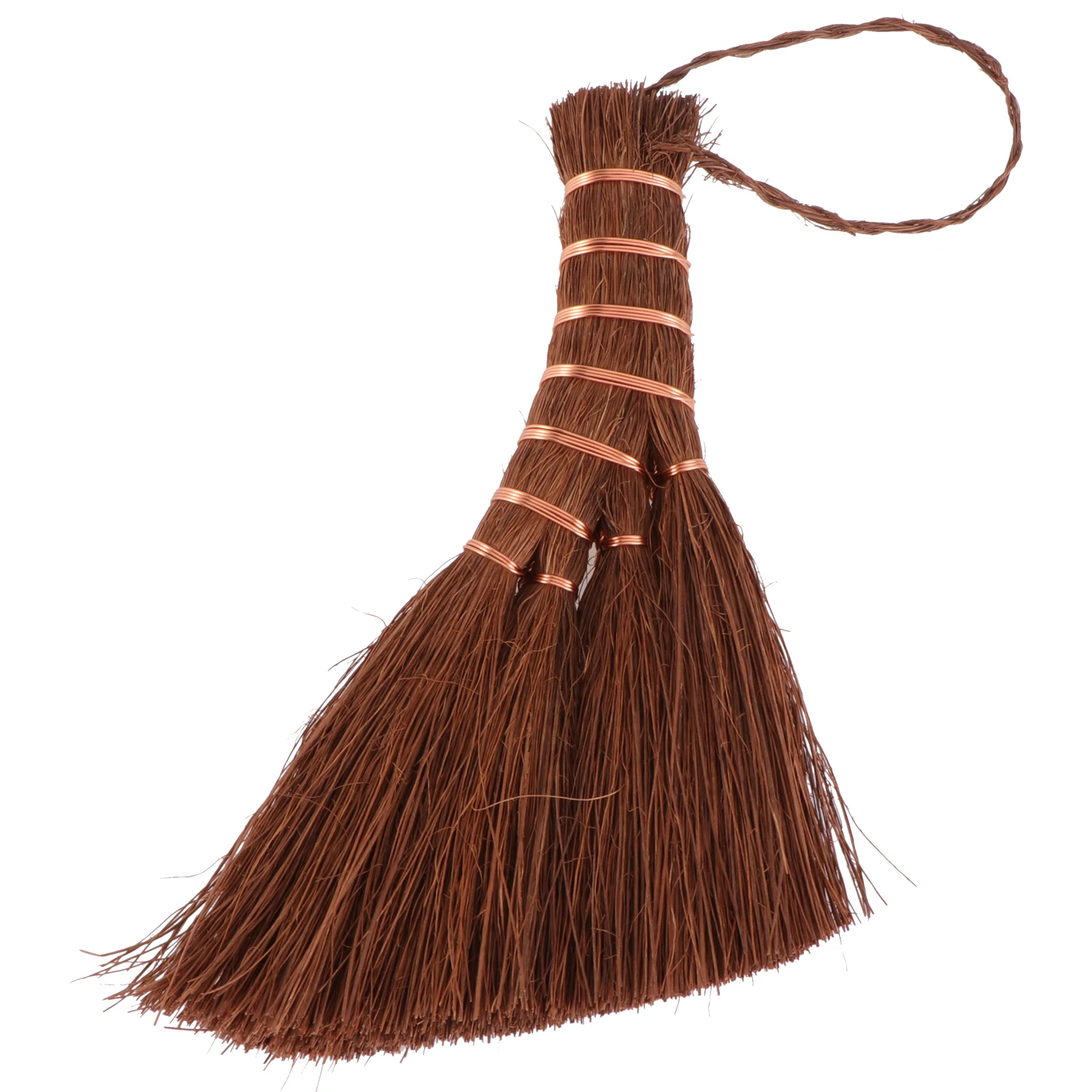 

Lightweight Compact Tool for Home Mini Broom Natural Palm Broom Tool Cleaning Small Garbage Household Outdoor Use