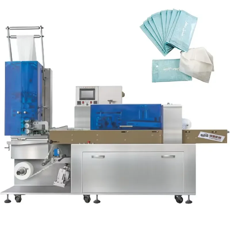 Recycling Machine 2026 Automatic Wet Wipe Making Machines for Restaurant Flushable Wipes Single Sachet Pouch Refreshing Wipes
