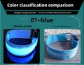 Azul 1 pieza