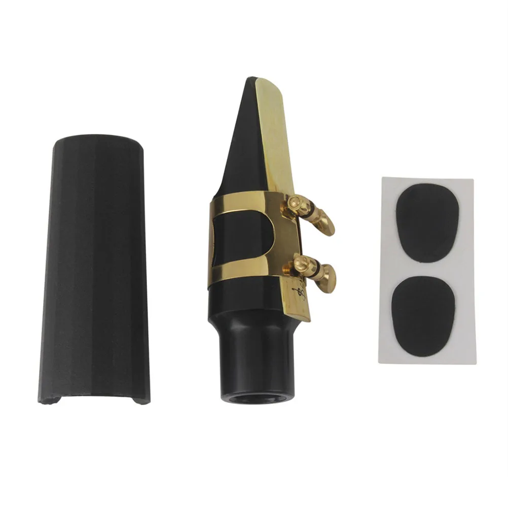 

1 set Saxophone Tenor Saxophone Accessories Kit Assorted Color Durable Mouthpiece Reed Protection Pad Long Lasting Air Tight